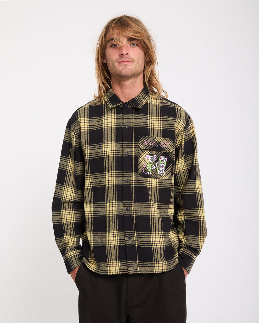 Chemise Ozzy Plaid - Mustard