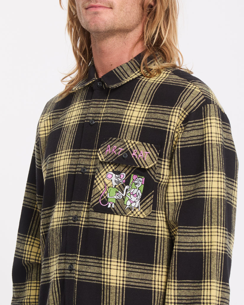 Chemise Ozzy Plaid - Mustard