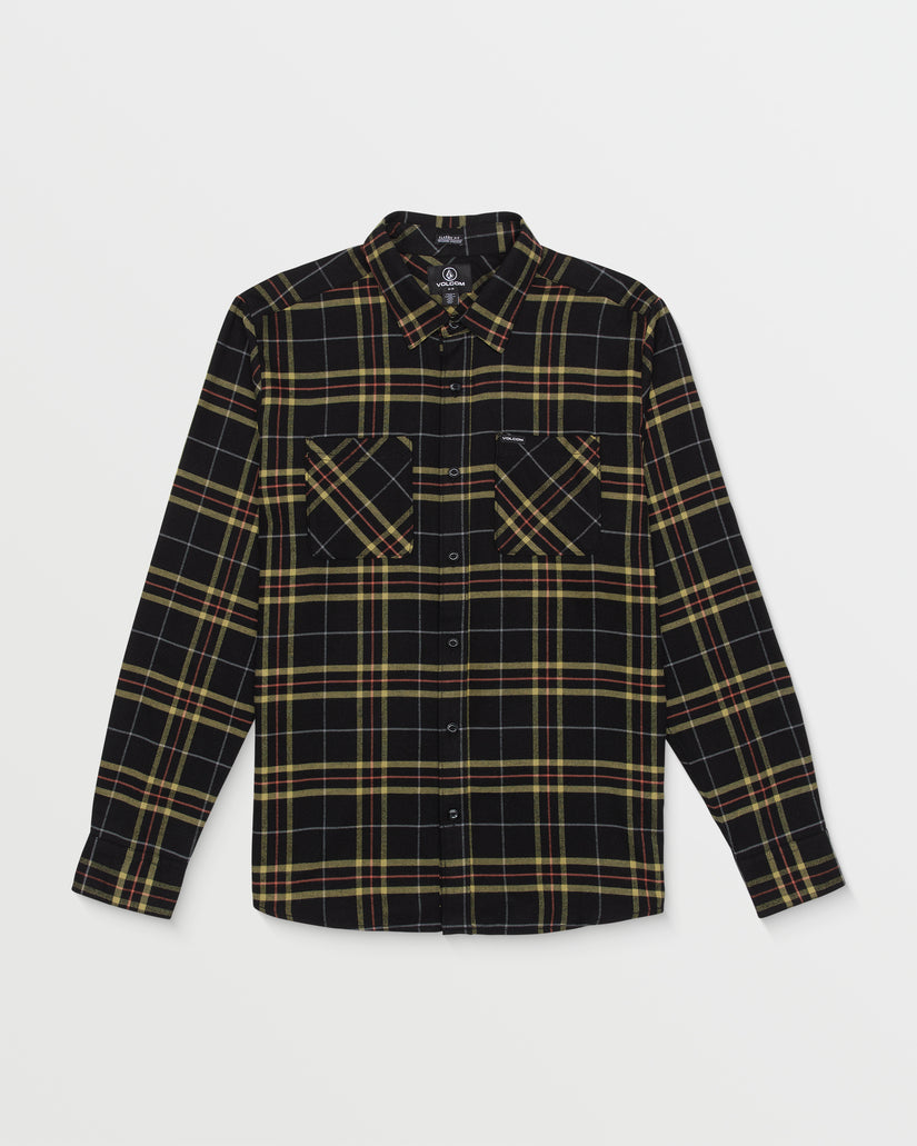 Chemise en flanelle Netastone - Black