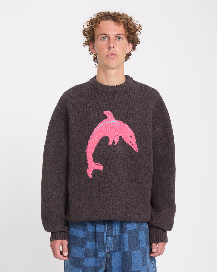 Pull Ozzy Dolphin - Raisin