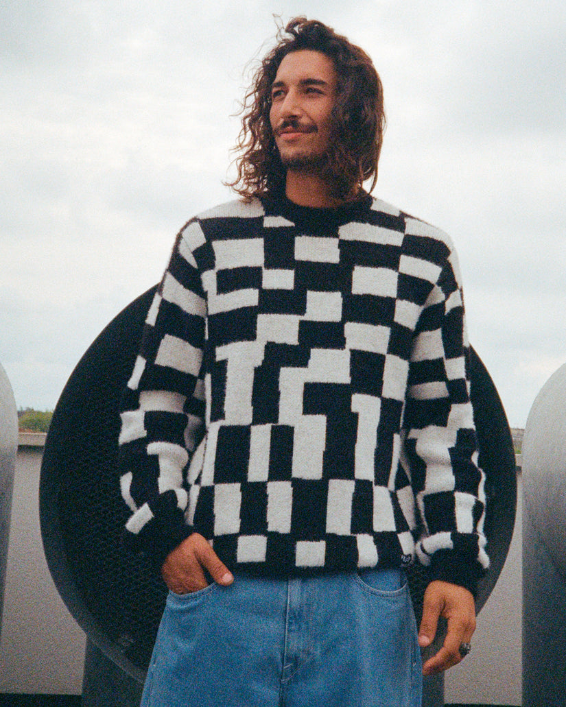 Pull Carrau Check - Black
