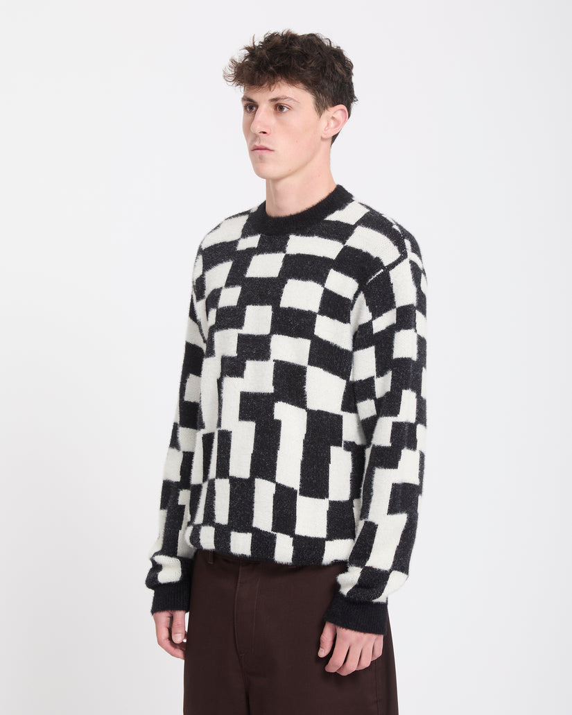 Pull Carrau Check - Black