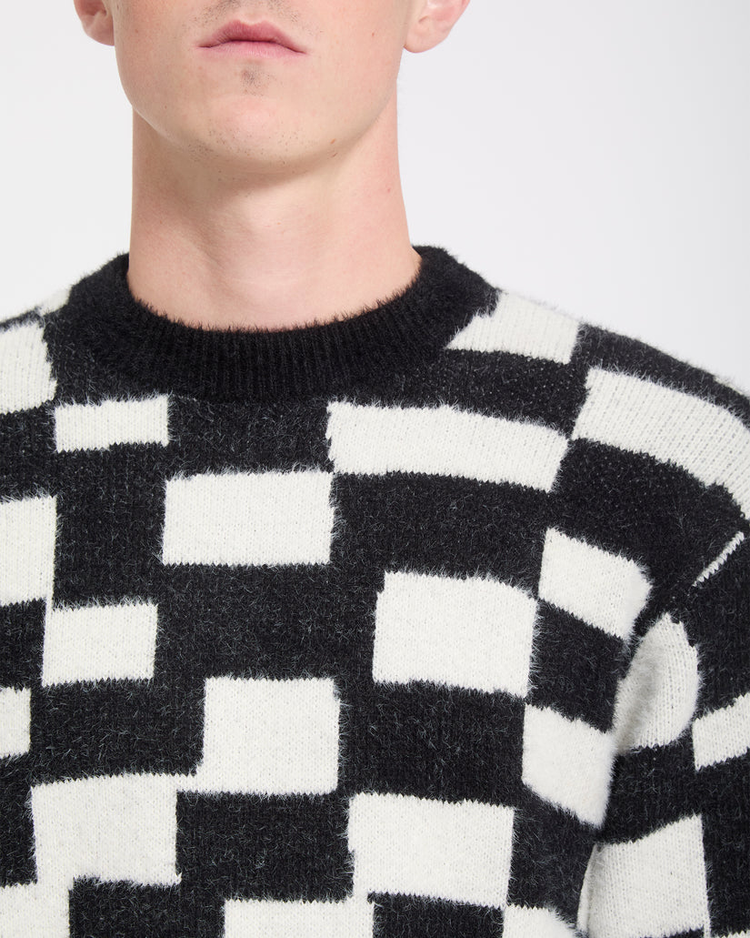 Pull Carrau Check - Black