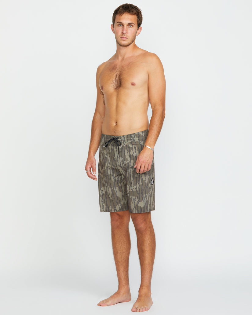 Boardshort Lido Solid Mod 20" - BRINDLE