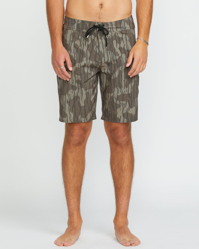 Boardshort Lido Solid Mod 20" - BRINDLE