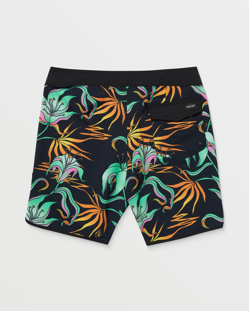 Boardshort Infuse Scallop Mod 19" - Black Green