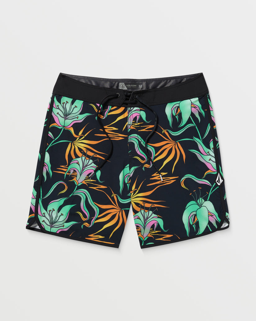 Boardshort Infuse Scallop Mod 19" - Black Green