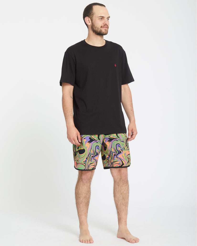 Boardshort Infuse Scallop Mod 19" - STEEL PURPLE