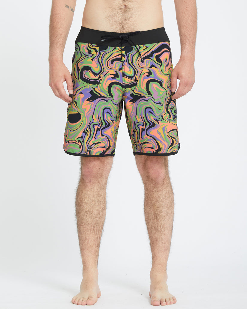 Boardshort Infuse Scallop Mod 19" - STEEL PURPLE