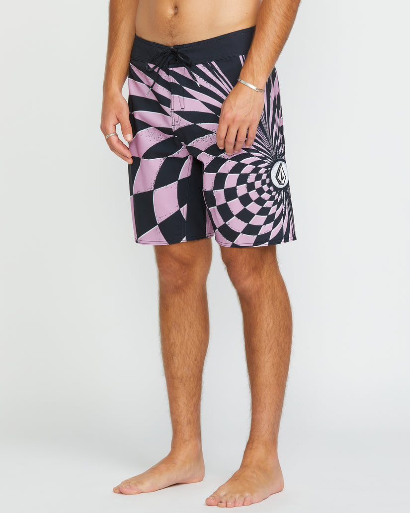 Boardshort Spiral Stn Mod 20" - STEEL PURPLE