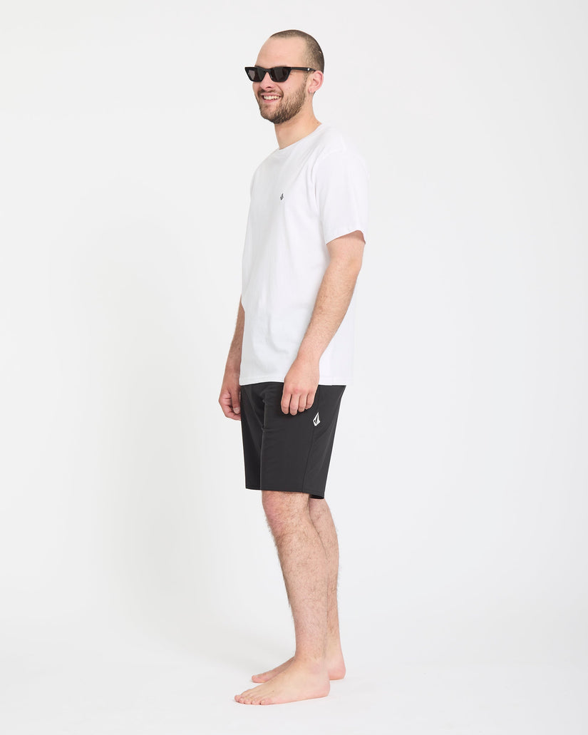 Boardshort Lido Solid Mod 20" - Black