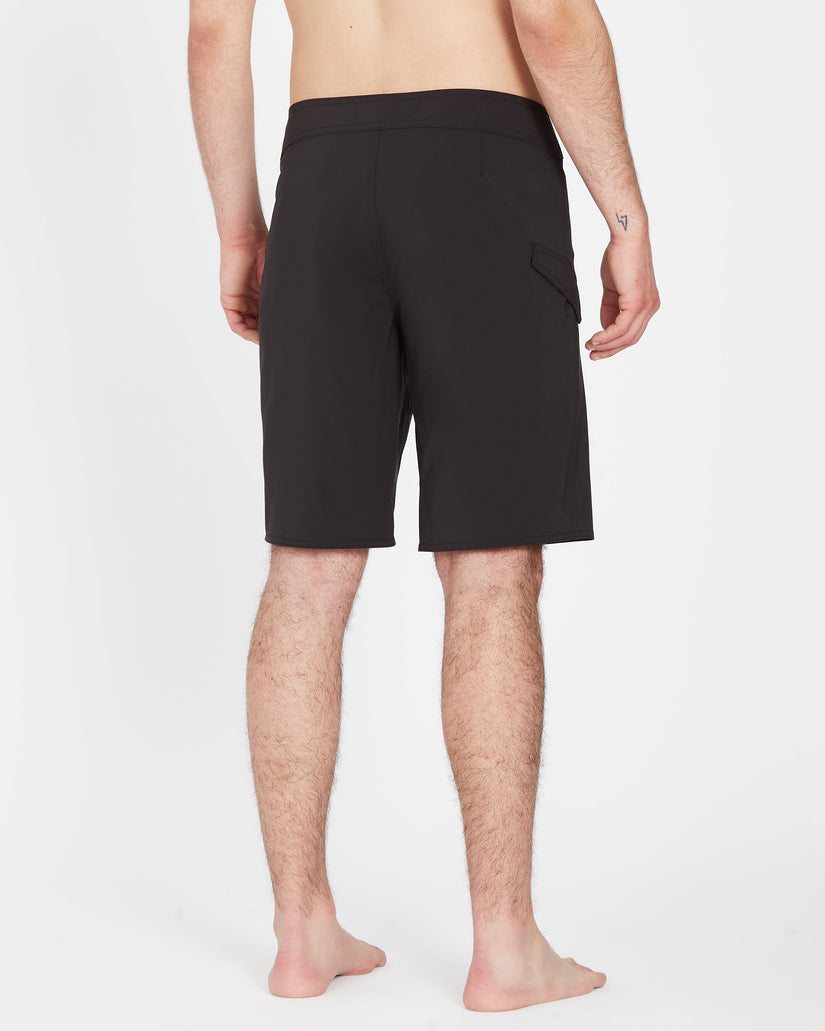 Boardshort Lido Solid Mod 20" - Black