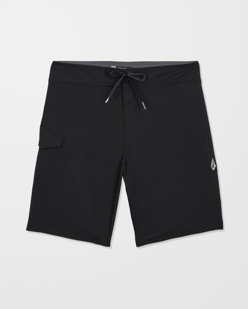 Boardshort Lido Solid Mod 20" - Black