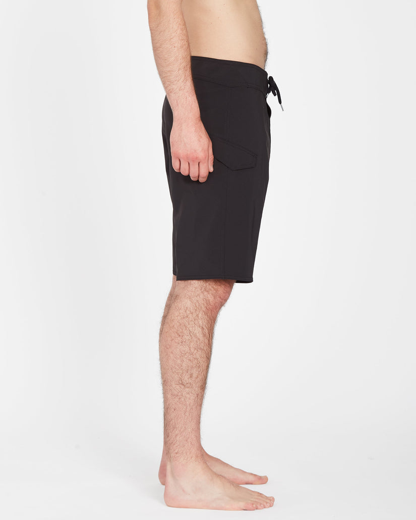 Boardshort Lido Solid Mod 20" - Black