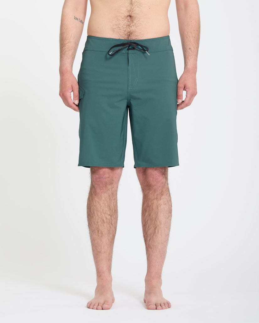 Boardshort Lido Solid Mod 20" - Rifle Green