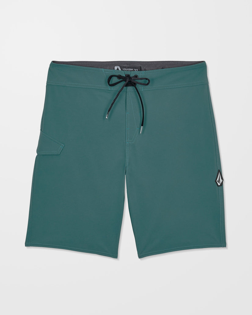Boardshort Lido Solid Mod 20" - Rifle Green