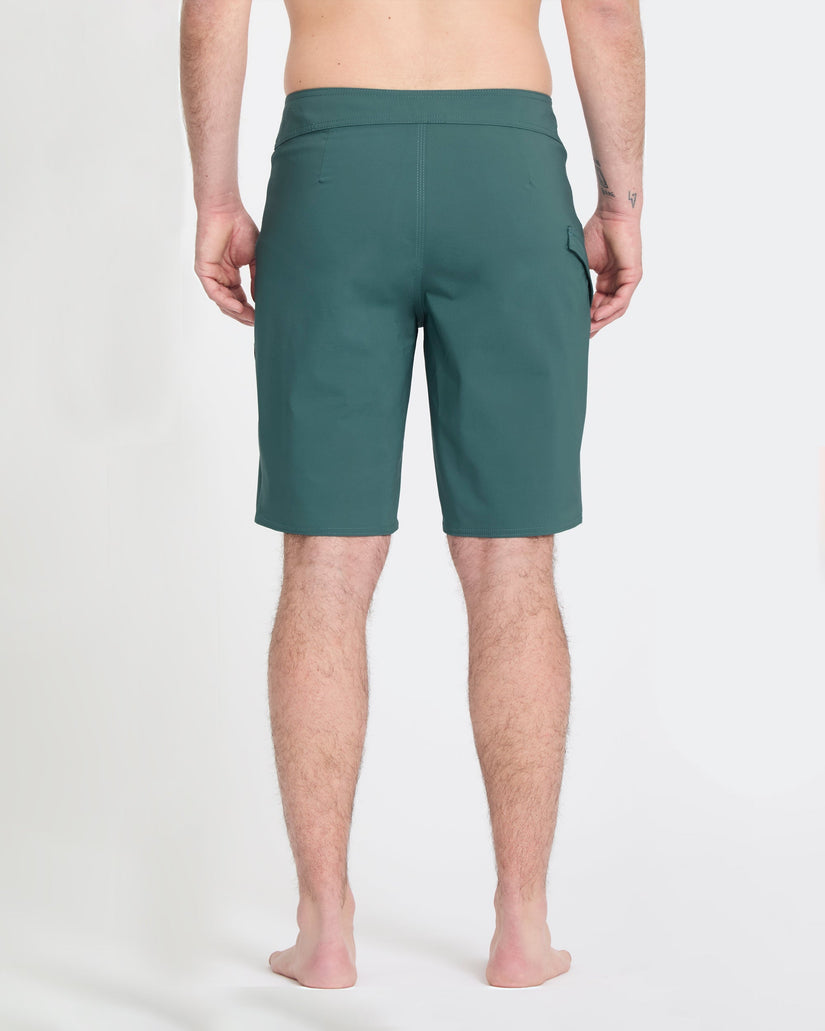 Boardshort Lido Solid Mod 20" - Rifle Green
