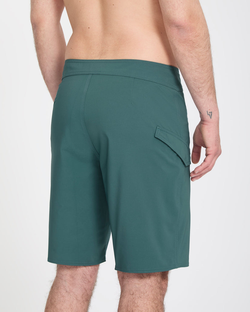 Boardshort Lido Solid Mod 20" - Rifle Green