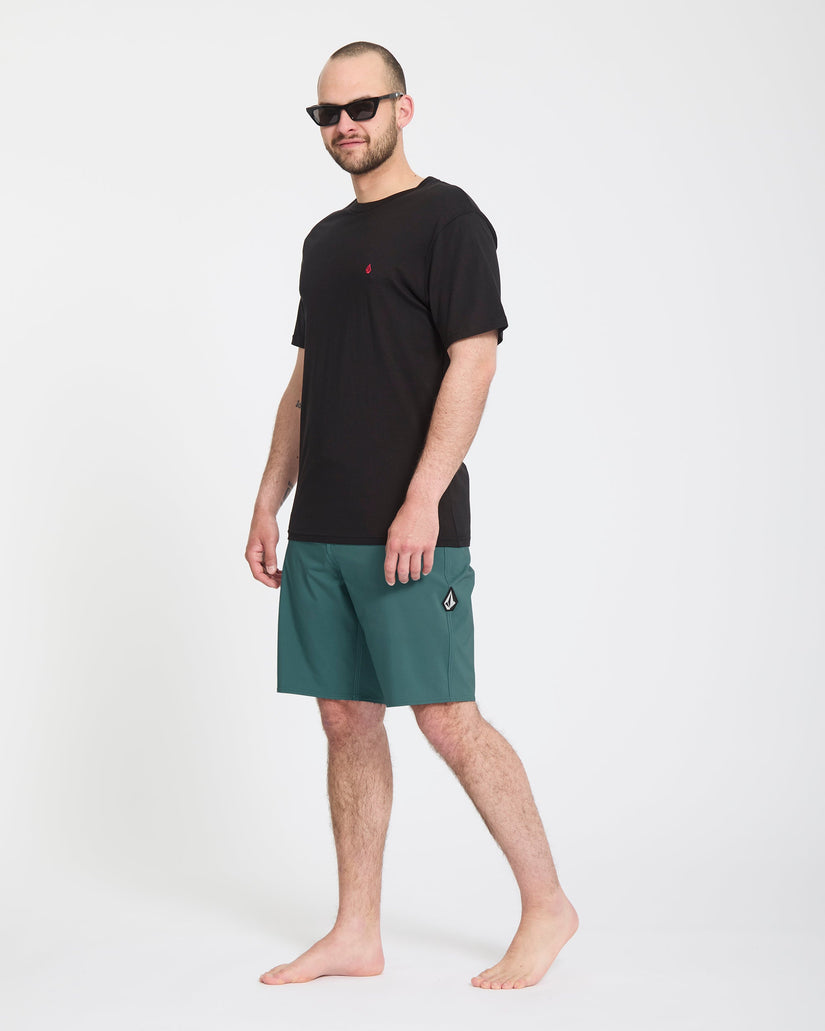 Boardshort Lido Solid Mod 20" - Rifle Green
