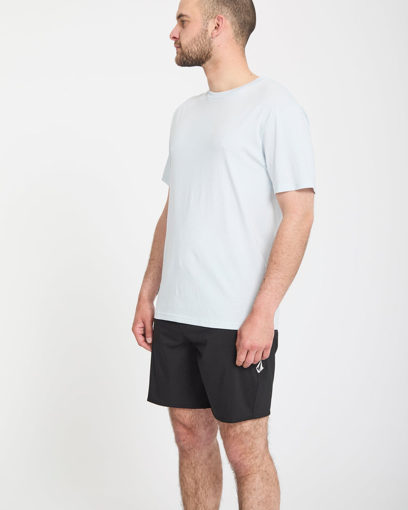 Boardshort Lido Solid Mod 18" - Black