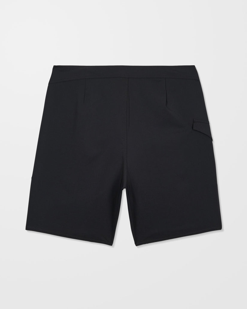 Boardshort Lido Solid Mod 18" - Black