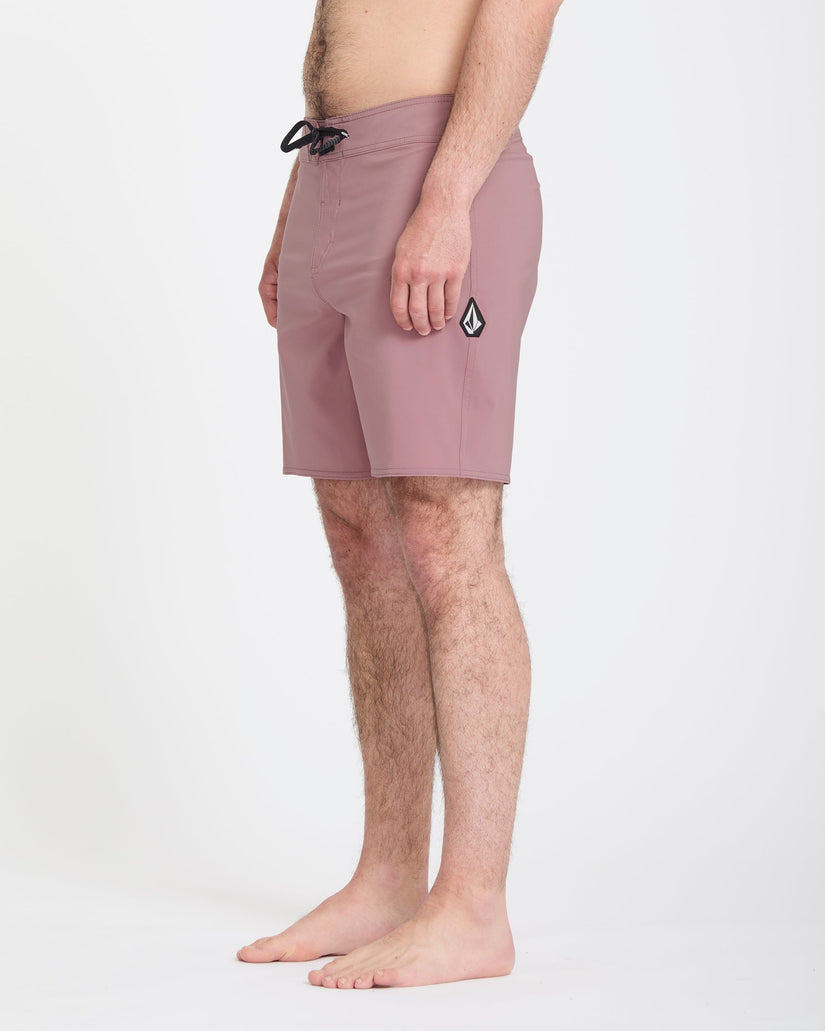 Boardshort Lido Solid Mod 18" - Stone Rose