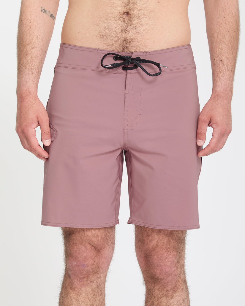 Boardshort Lido Solid Mod 18" - Stone Rose