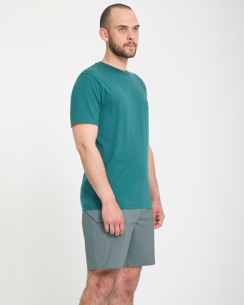 Boardshort Lido Solid Mod 18" - Tradewinds