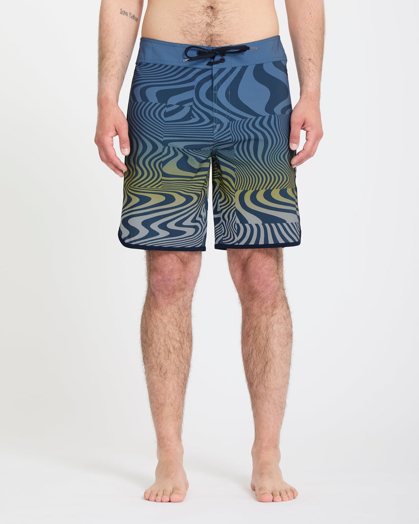 Boardshort Encounter Scallop Mod 19" - Blueberry