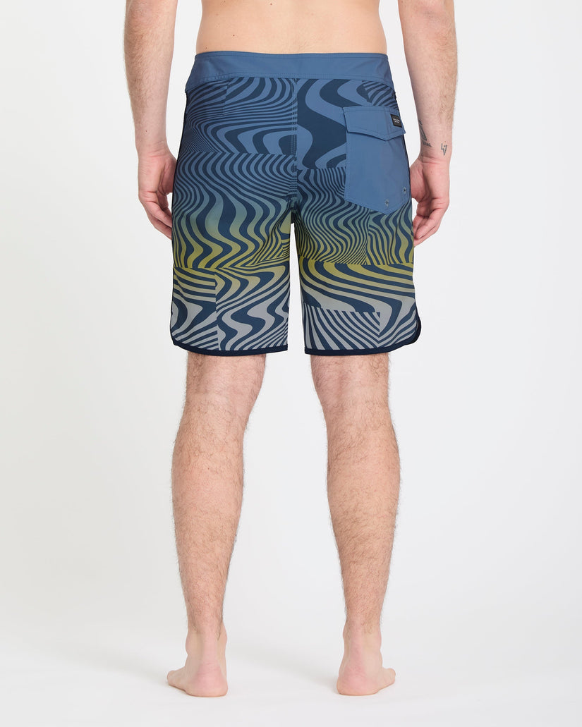 Boardshort Encounter Scallop Mod 19" - Blueberry