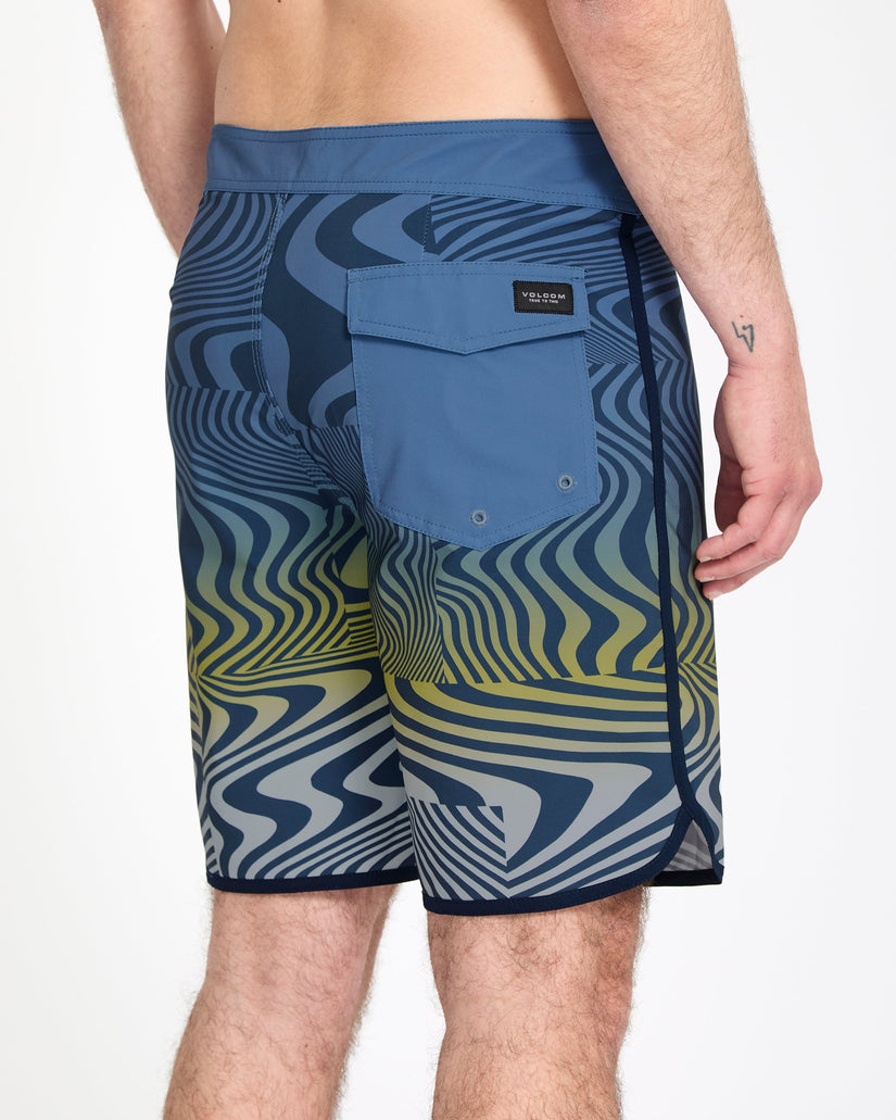 Boardshort Encounter Scallop Mod 19" - Blueberry