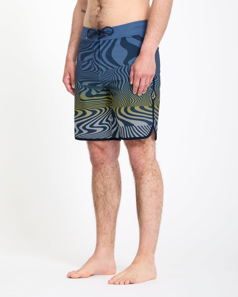Boardshort Encounter Scallop Mod 19" - Blueberry
