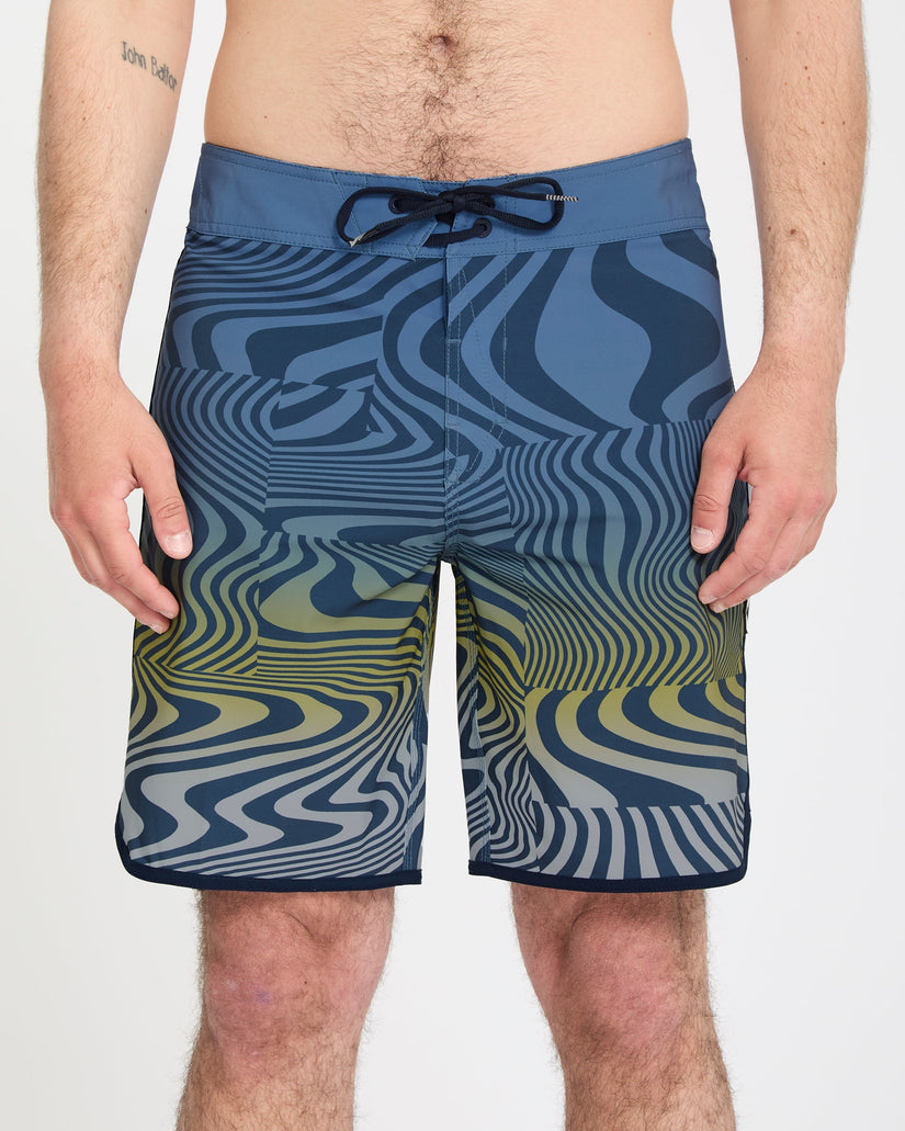 Boardshort Encounter Scallop Mod 19" - Blueberry