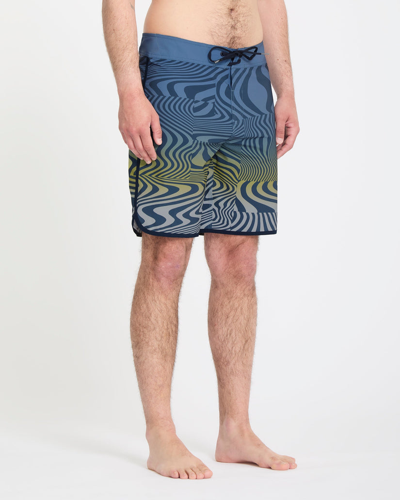 Boardshort Encounter Scallop Mod 19" - Blueberry