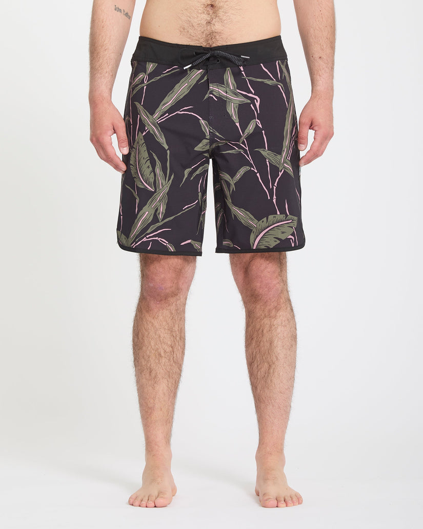 Boardshort Encounter Scallop Mod 19" - Black