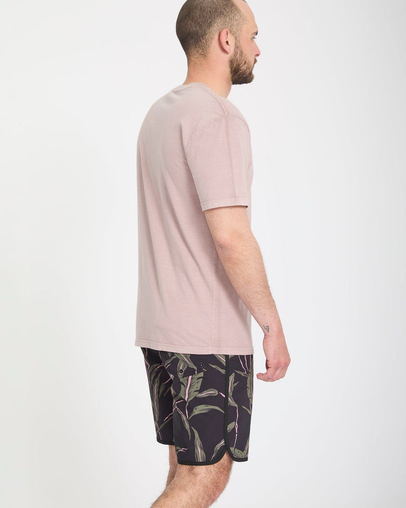 Boardshort Encounter Scallop Mod 19" - Black