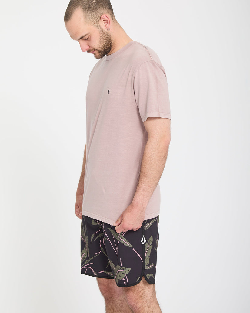 Boardshort Encounter Scallop Mod 19" - Black