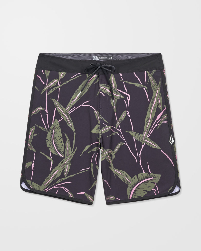 Boardshort Encounter Scallop Mod 19" - Black