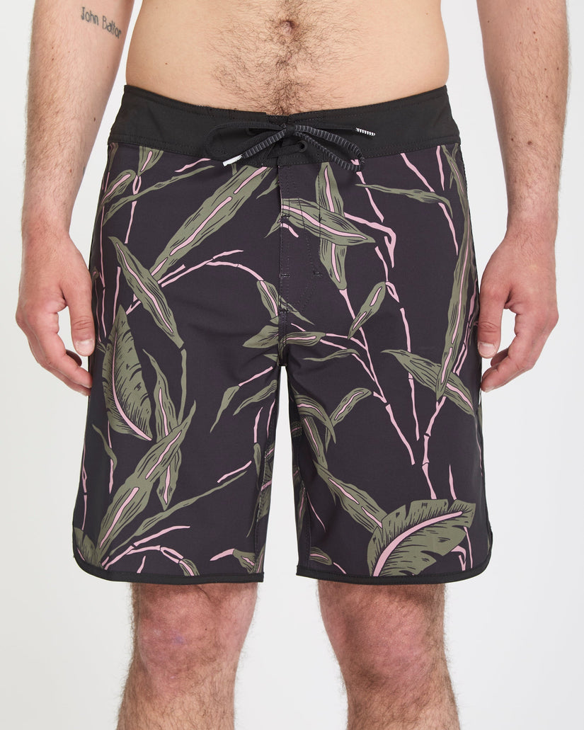 Boardshort Encounter Scallop Mod 19" - Black