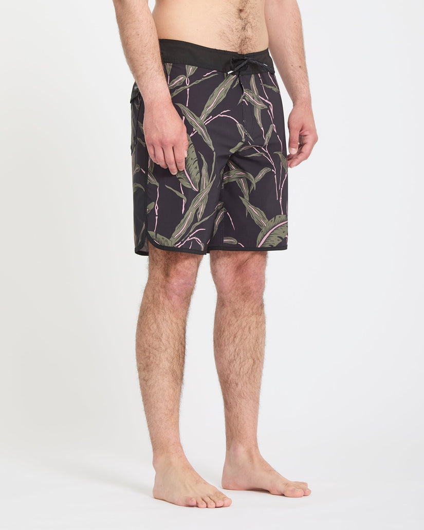 Boardshort Encounter Scallop Mod 19" - Black