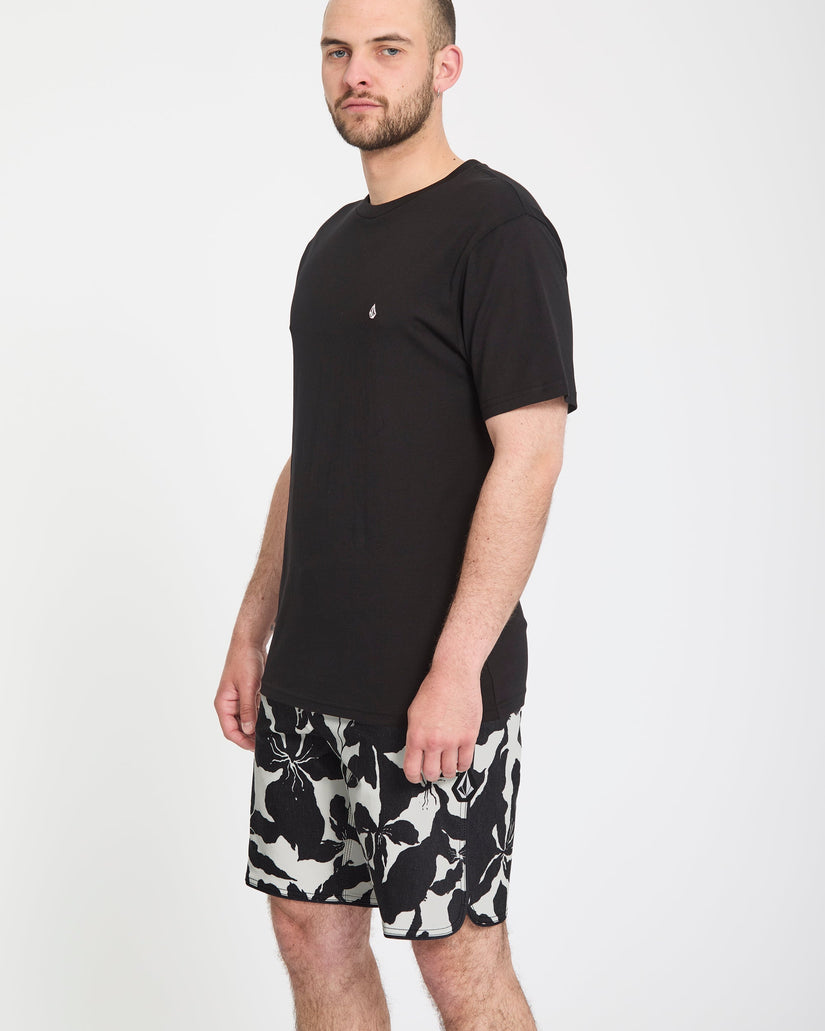 Boardshort Contact Scallop Stoney 19" - Off White