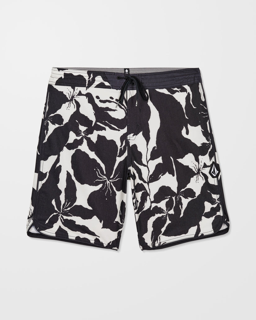 Boardshort Contact Scallop Stoney 19" - Off White