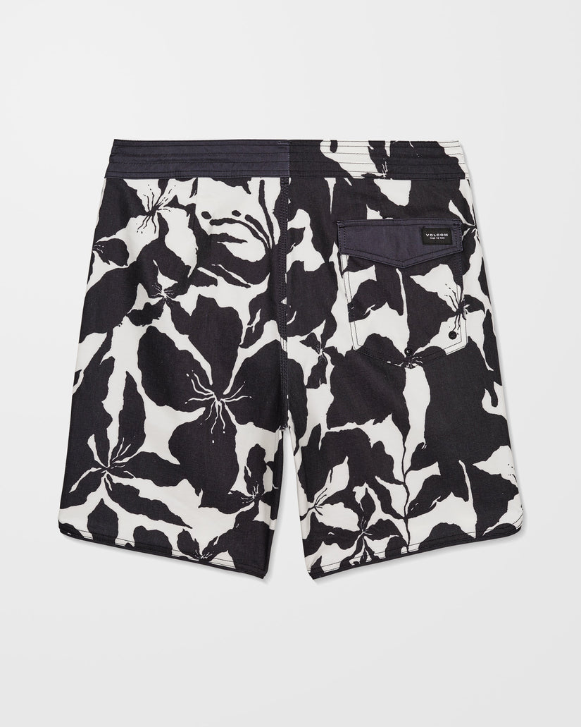 Boardshort Contact Scallop Stoney 19" - Off White