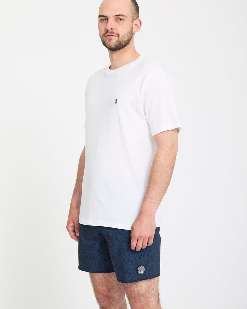 Boardshort Psych Cotton Stoney 17" - Midnight Blue