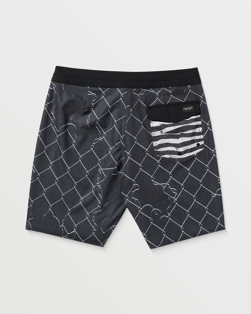 Boardshort Misdormeaner Stoney 19" - Black