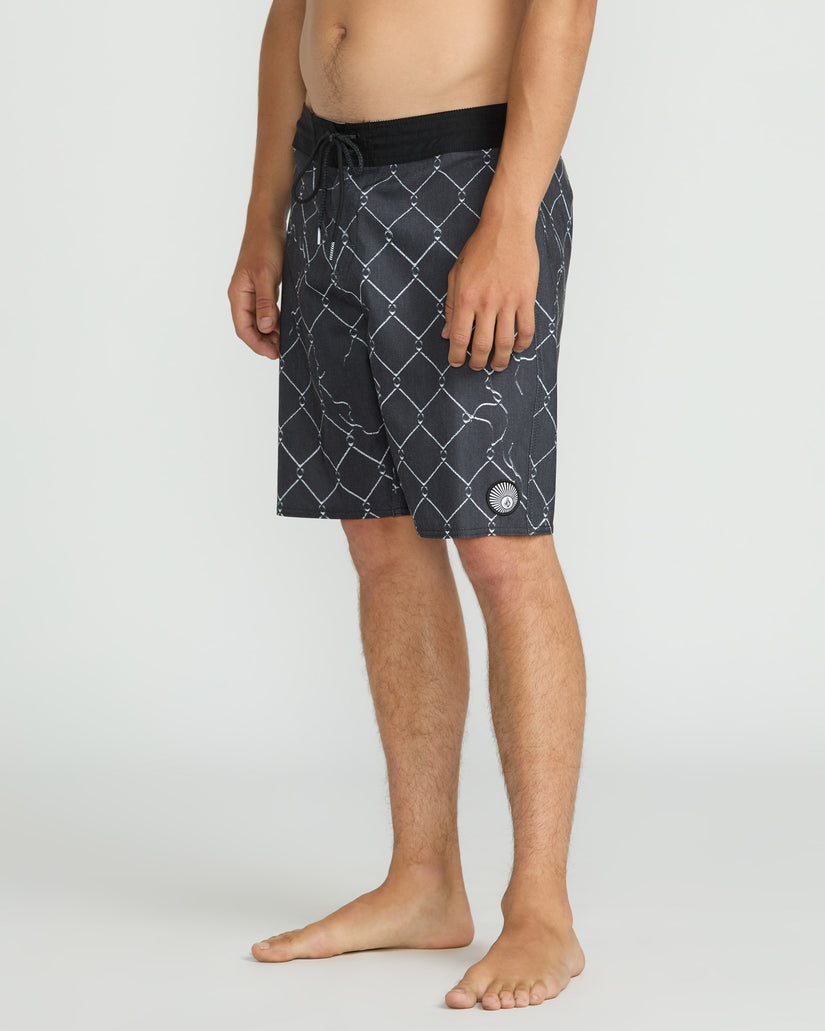 Boardshort Misdormeaner Stoney 19" - Black