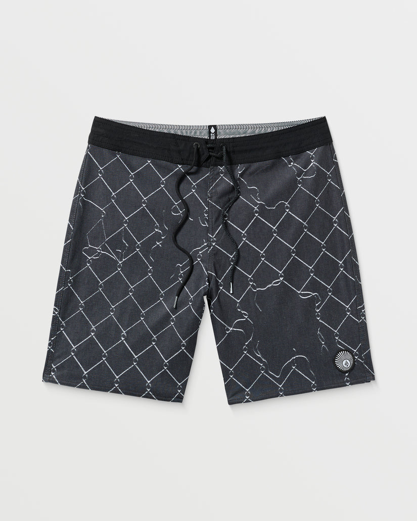 Boardshort Misdormeaner Stoney 19" - Black