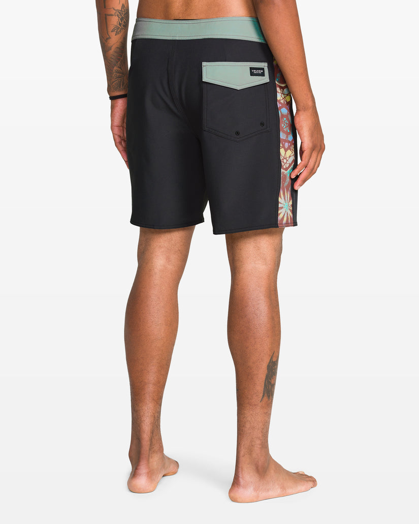 Boardshort Star Shields Mod 18" - Stealth