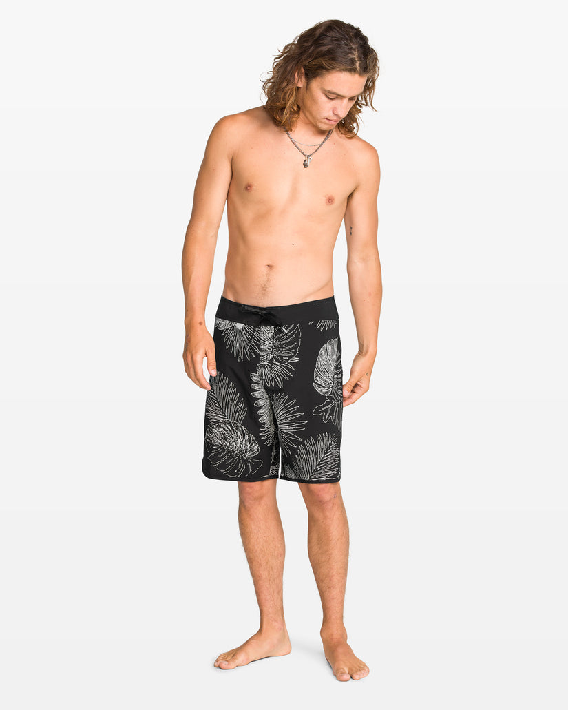 Boardshort Scallop Mod 19" - Black