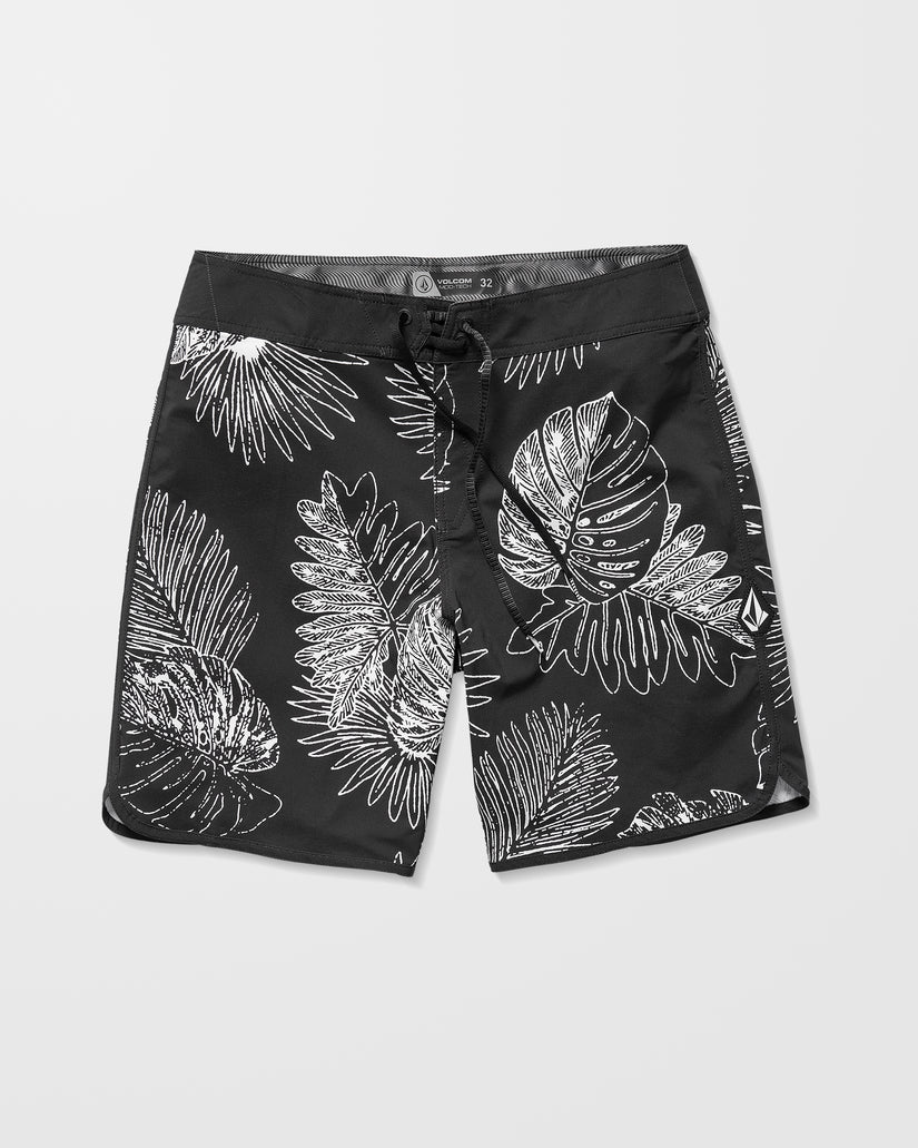 Boardshort Scallop Mod 19" - Black